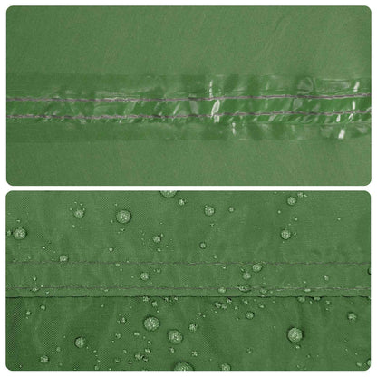 Campingzeil met gaaswanden Groen 340 x 260 x 220 cm