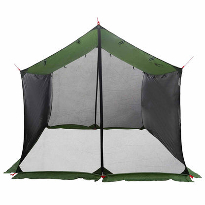 Campingzeil met gaaswanden Groen 340 x 260 x 220 cm