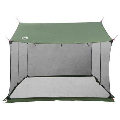 Campingzeil met gaaswanden Groen 340 x 260 x 220 cm