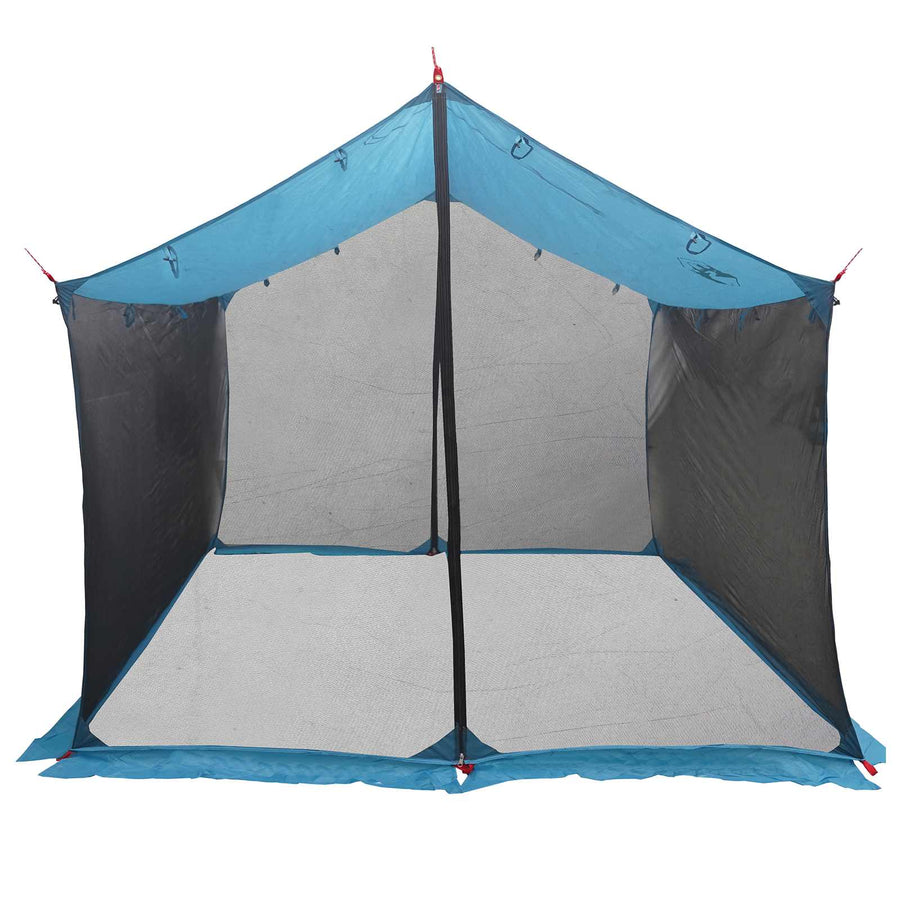 Campingzeil met gaaswanden Blauw 340 x 260 x 220 cm