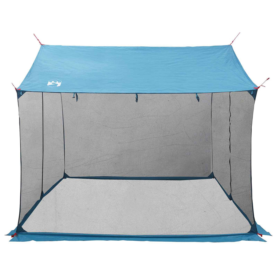 Campingzeil met gaaswanden Blauw 340 x 260 x 220 cm