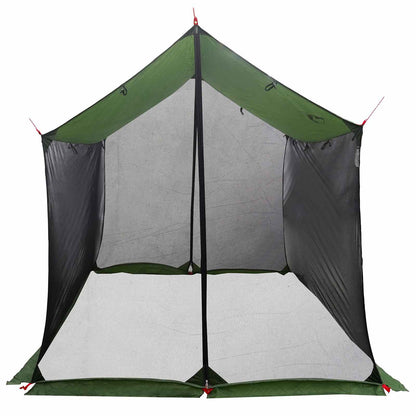 Campingzeil met gaaswanden Groen 270 x 210 x 210 cm