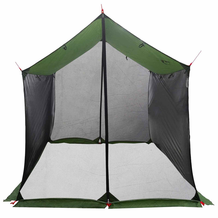 Campingzeil met gaaswanden Groen 270 x 210 x 210 cm
