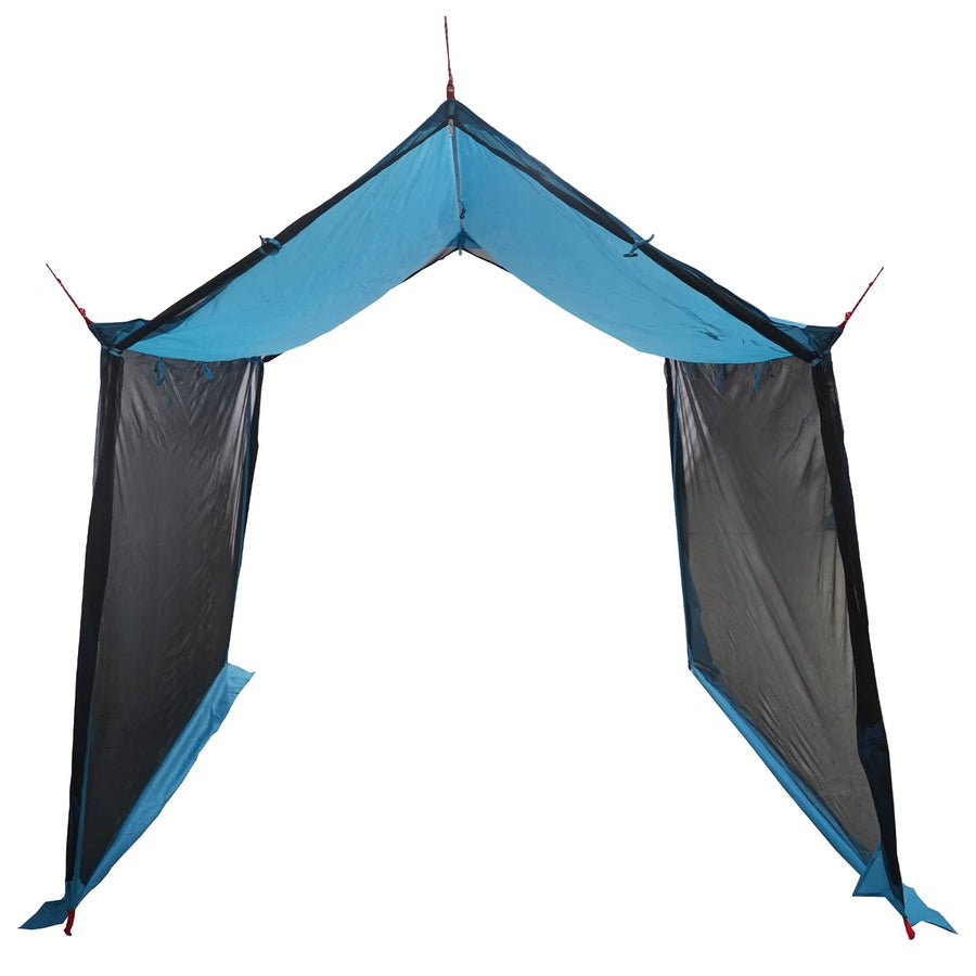 Campingzeil met gaaswanden Blauw 270 x 210 x 210 cm