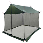 Campingzeil legergroen 270x210x210 cm