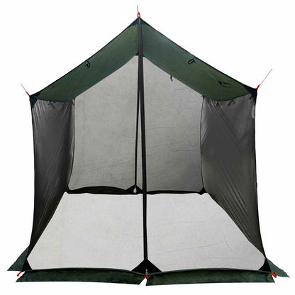 Campingzeil met gaaswanden Legergroen 270 x 210 x 210 cm