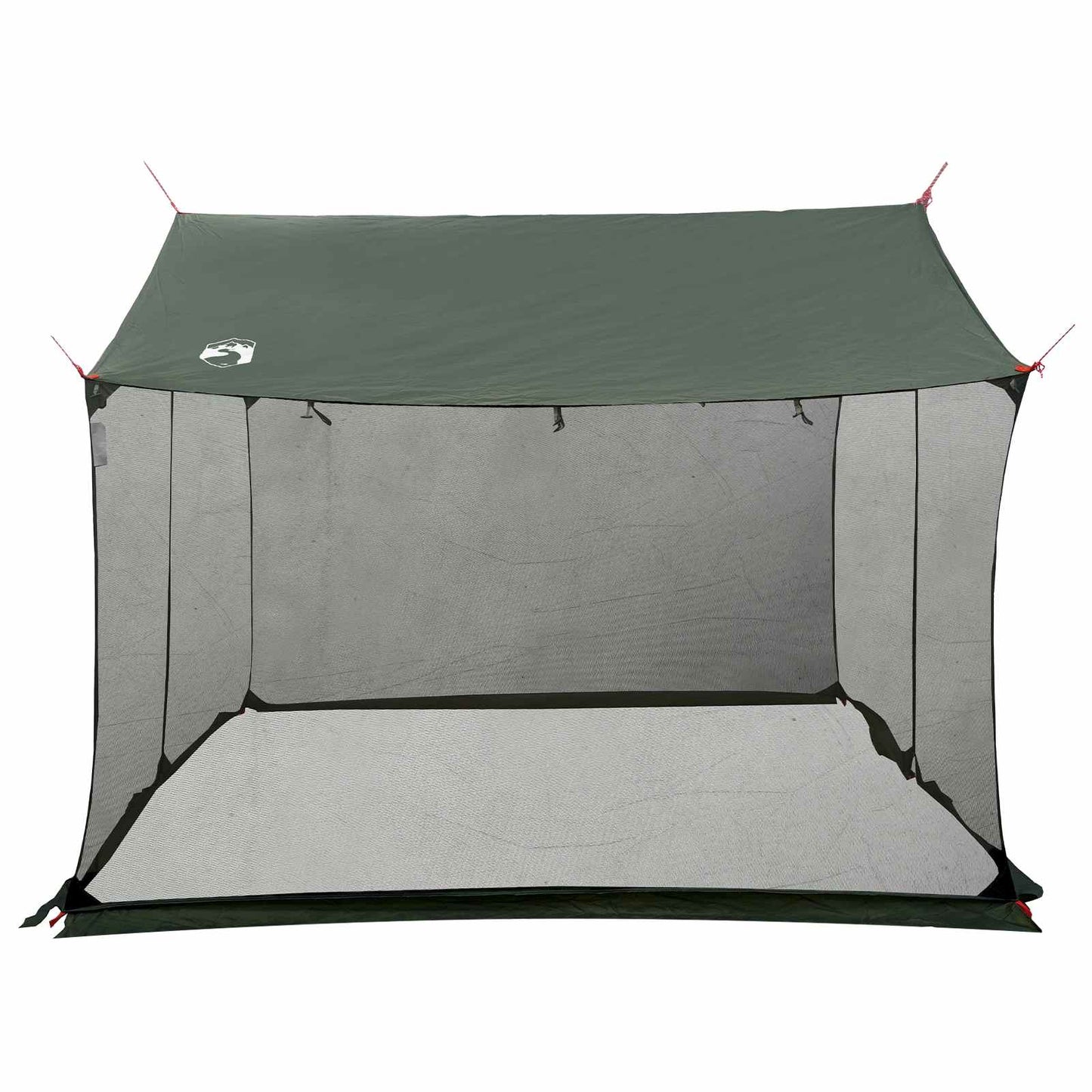 Campingzeil met gaaswanden Legergroen 270 x 210 x 210 cm