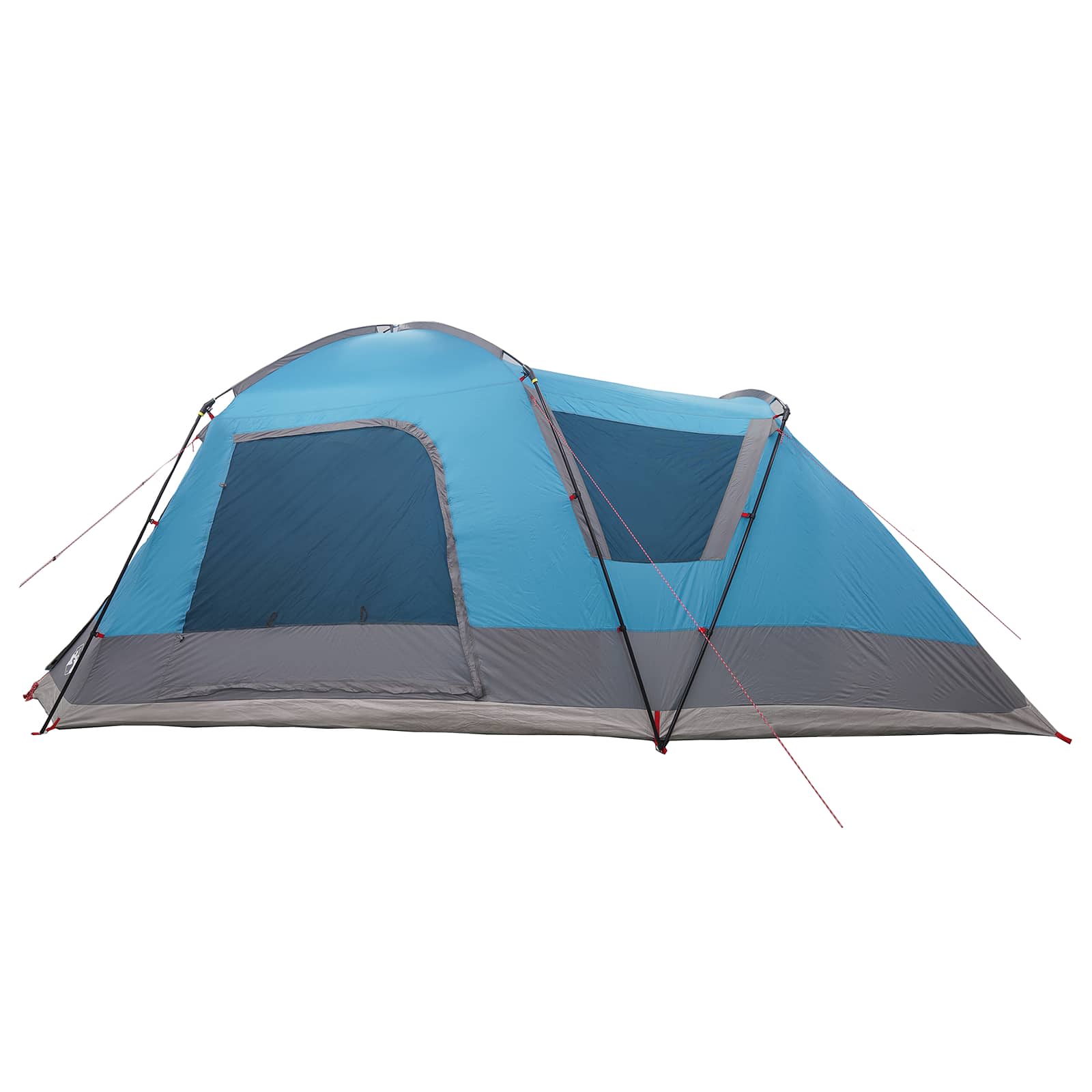 Huisje Tent Met Dak 12-Persoons Polyester En Staal 12 personen