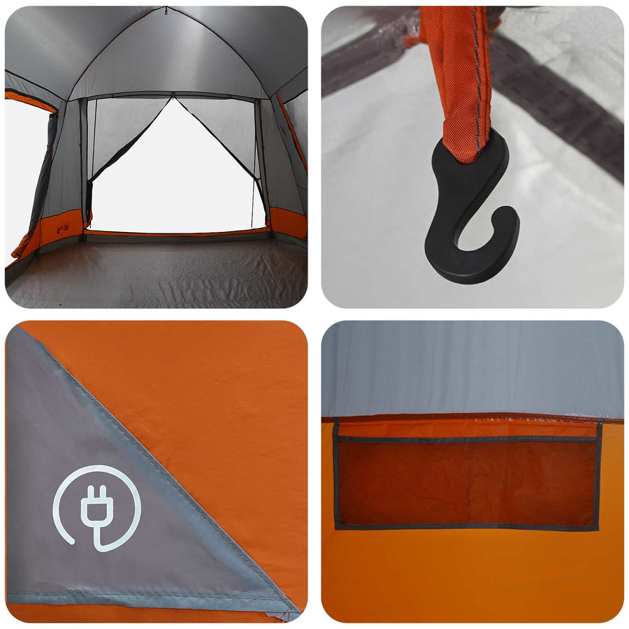 Huisje Tent 12-Persoons Polyester En Staal 12 personen