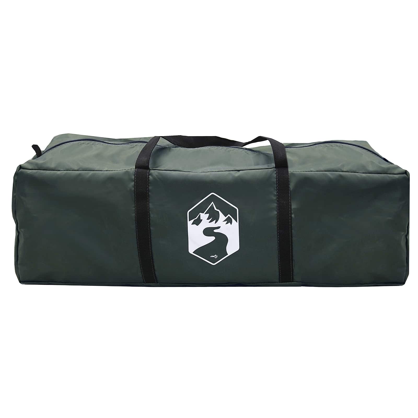 Huisje Tent Met Dak 12-Persoons Polyester En Staal 12 personen