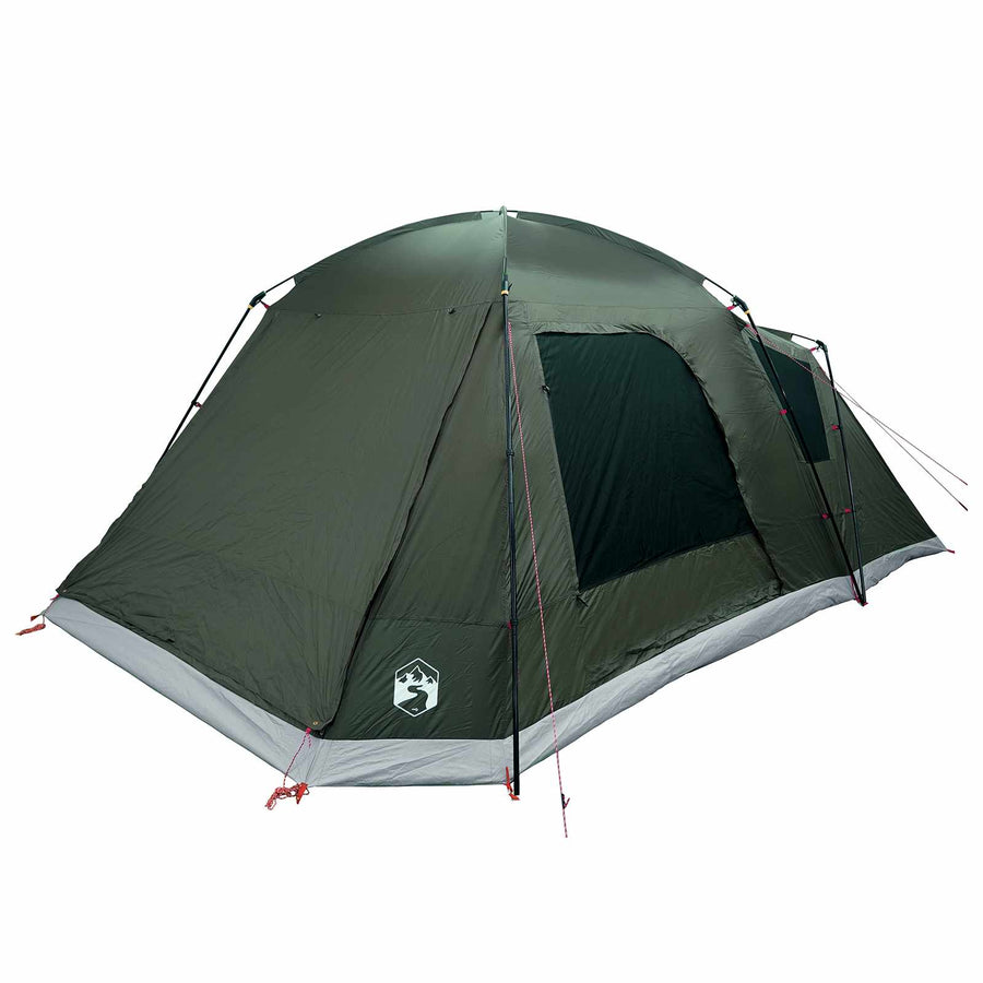 Huisje Tent Met Dak 12-Persoons Polyester En Staal 12 personen