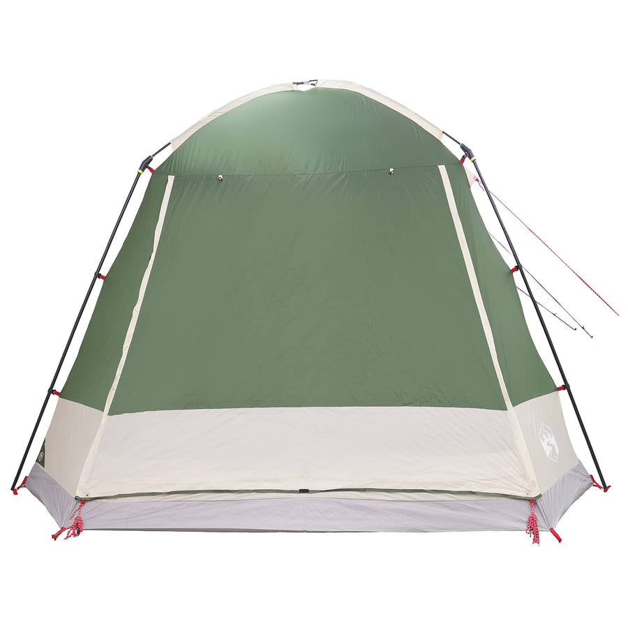Huisje Tent met dak Groen 8-persoons Polyester en staal