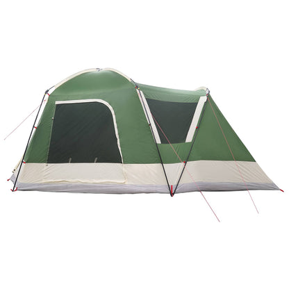 Huisje Tent met dak Groen 8-persoons Polyester en staal