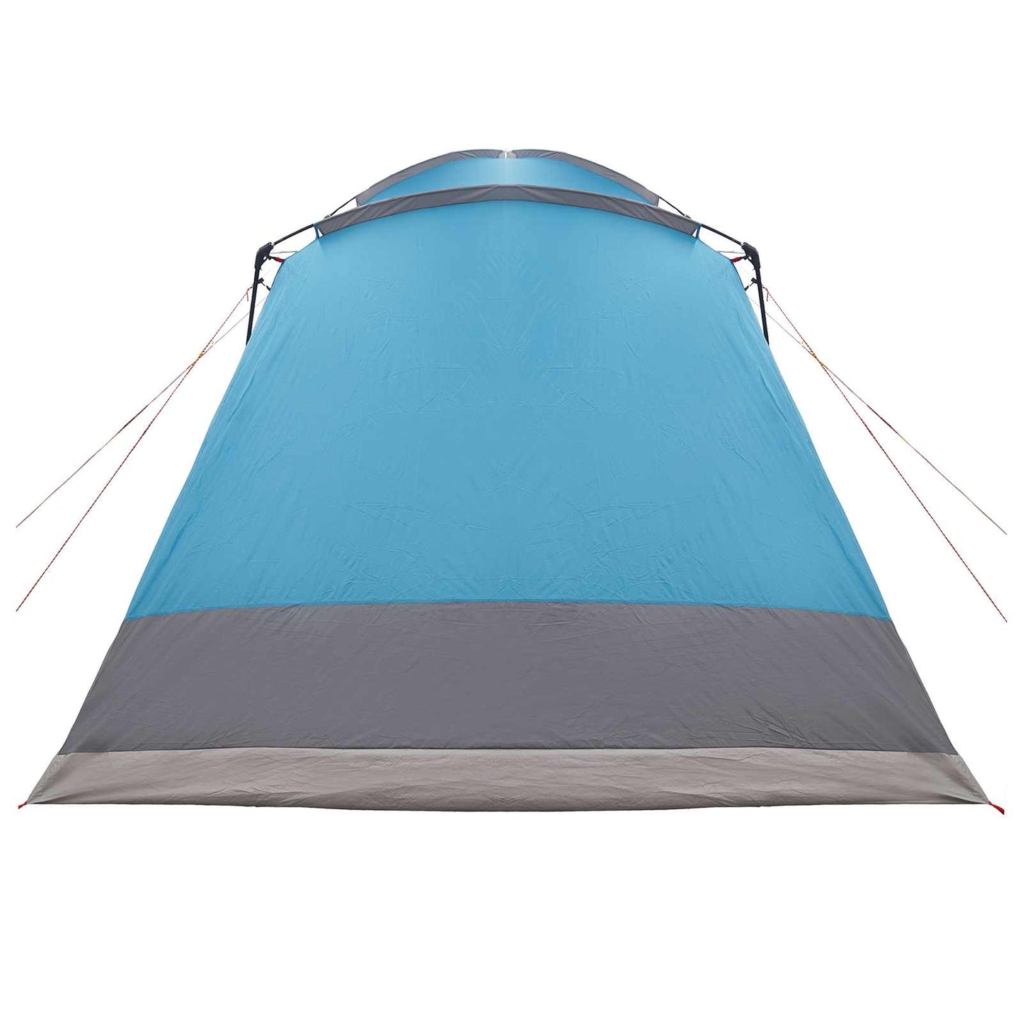 Huisje Tent met dak Blauw 8-persoons Polyester en staal