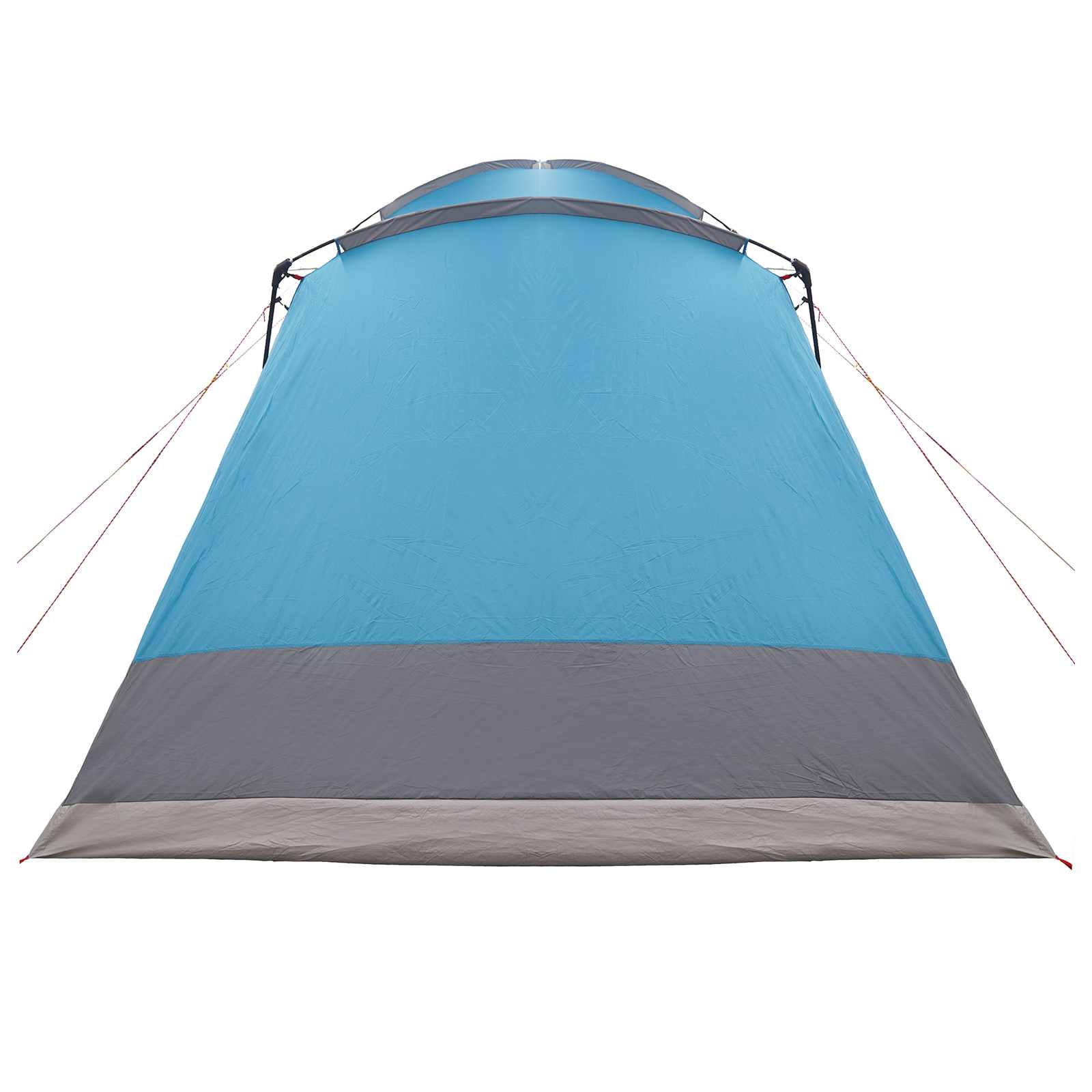 Huisje Tent met dak Blauw 8-persoons Polyester en staal