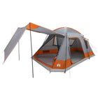 Tent 8-persoons 470x260x182 cm polyester staal