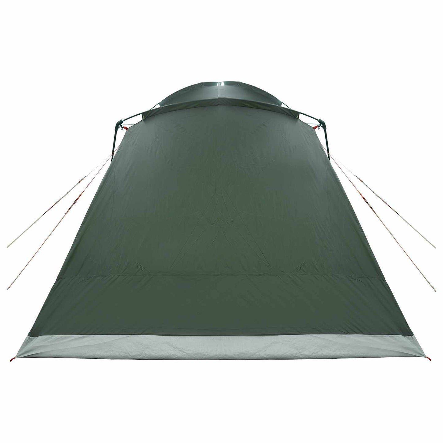 Huisje Tent met dak Leger groen 8-persoons Polyester en staal