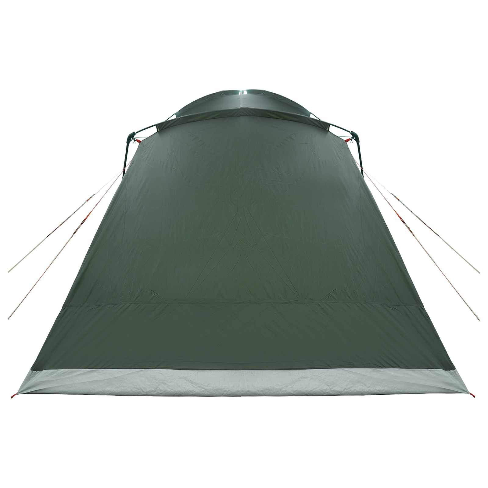 Huisje Tent met dak Leger groen 8-persoons Polyester en staal