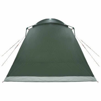 Huisje Tent met dak Leger groen 8-persoons Polyester en staal