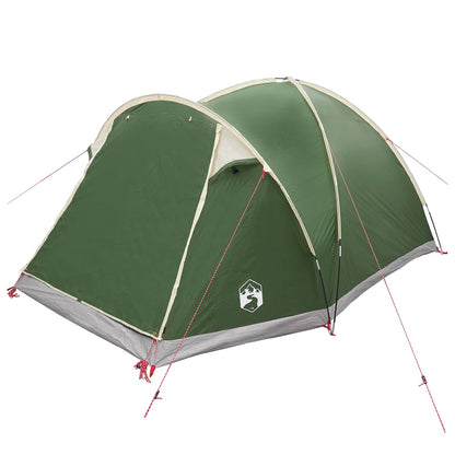 Huisje Tent met dak Groen 4-persoons Polyester en staal