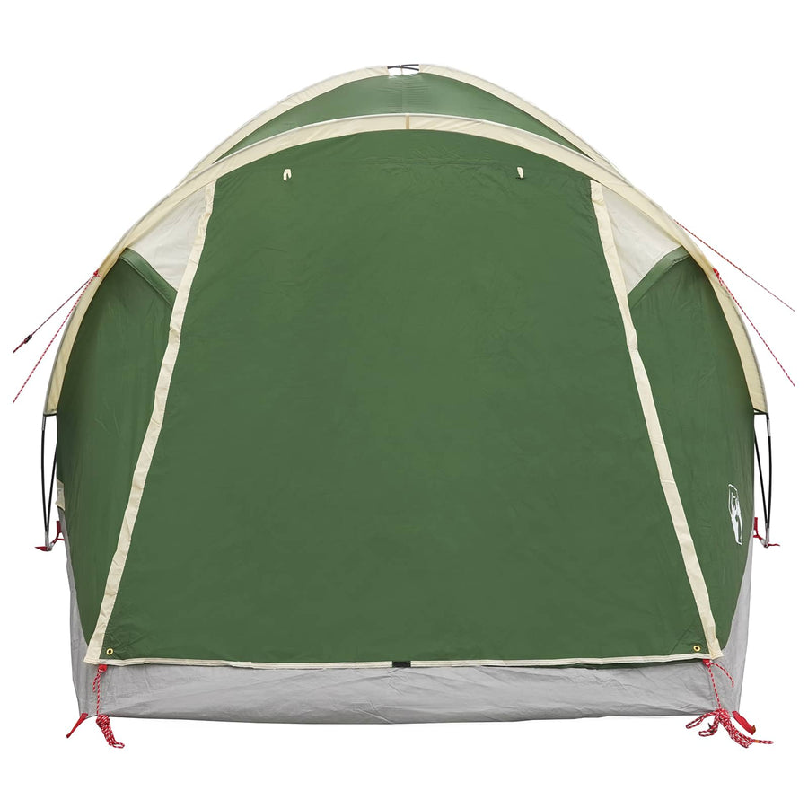 Huisje Tent met dak Groen 4-persoons Polyester en staal