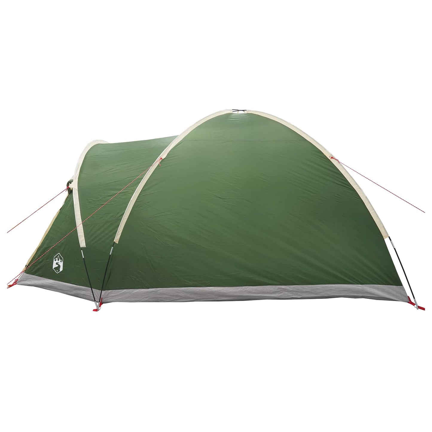 Huisje Tent met dak Groen 4-persoons Polyester en staal