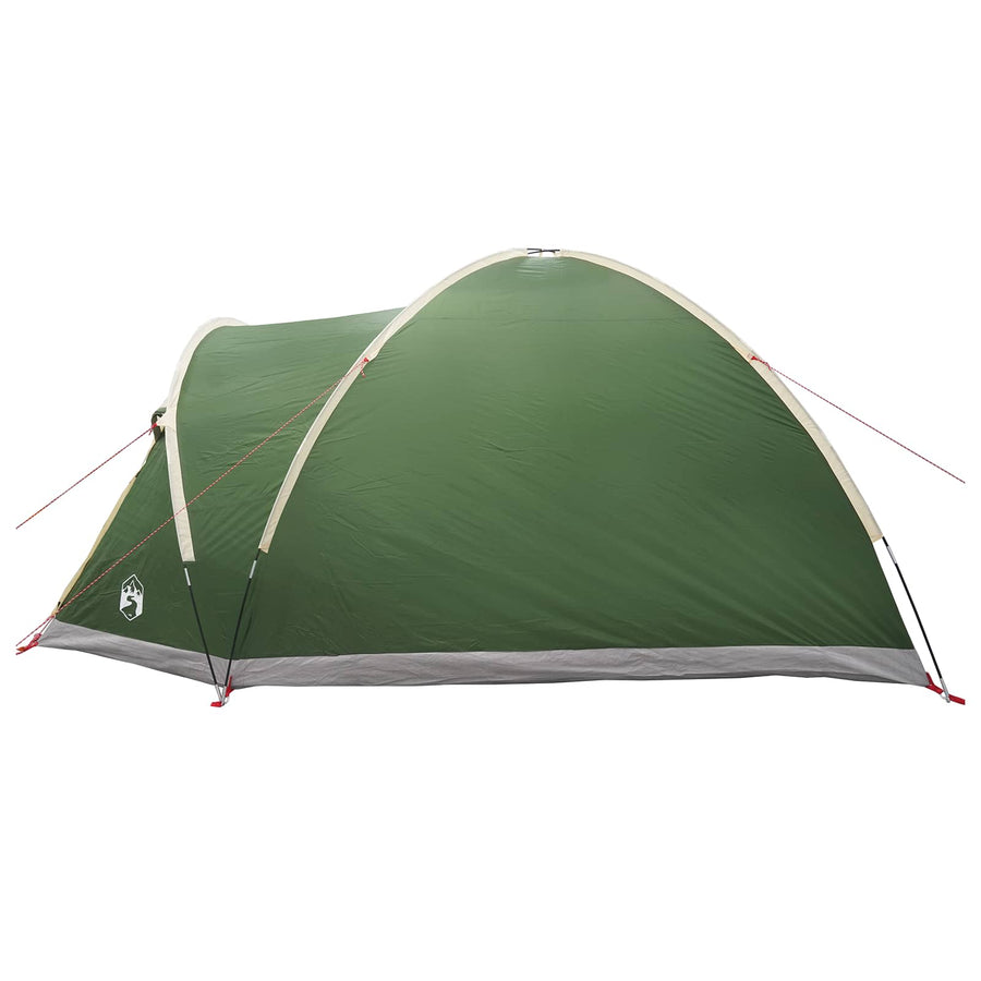 Huisje Tent met dak Groen 4-persoons Polyester en staal