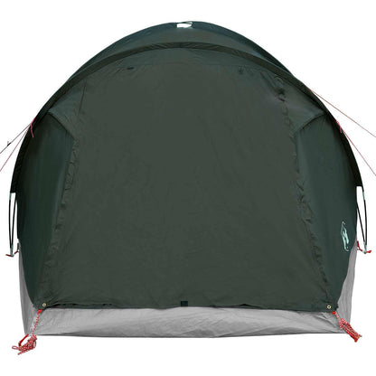 Huisje Tent met dak Leger groen 4-persoons Polyester en staal