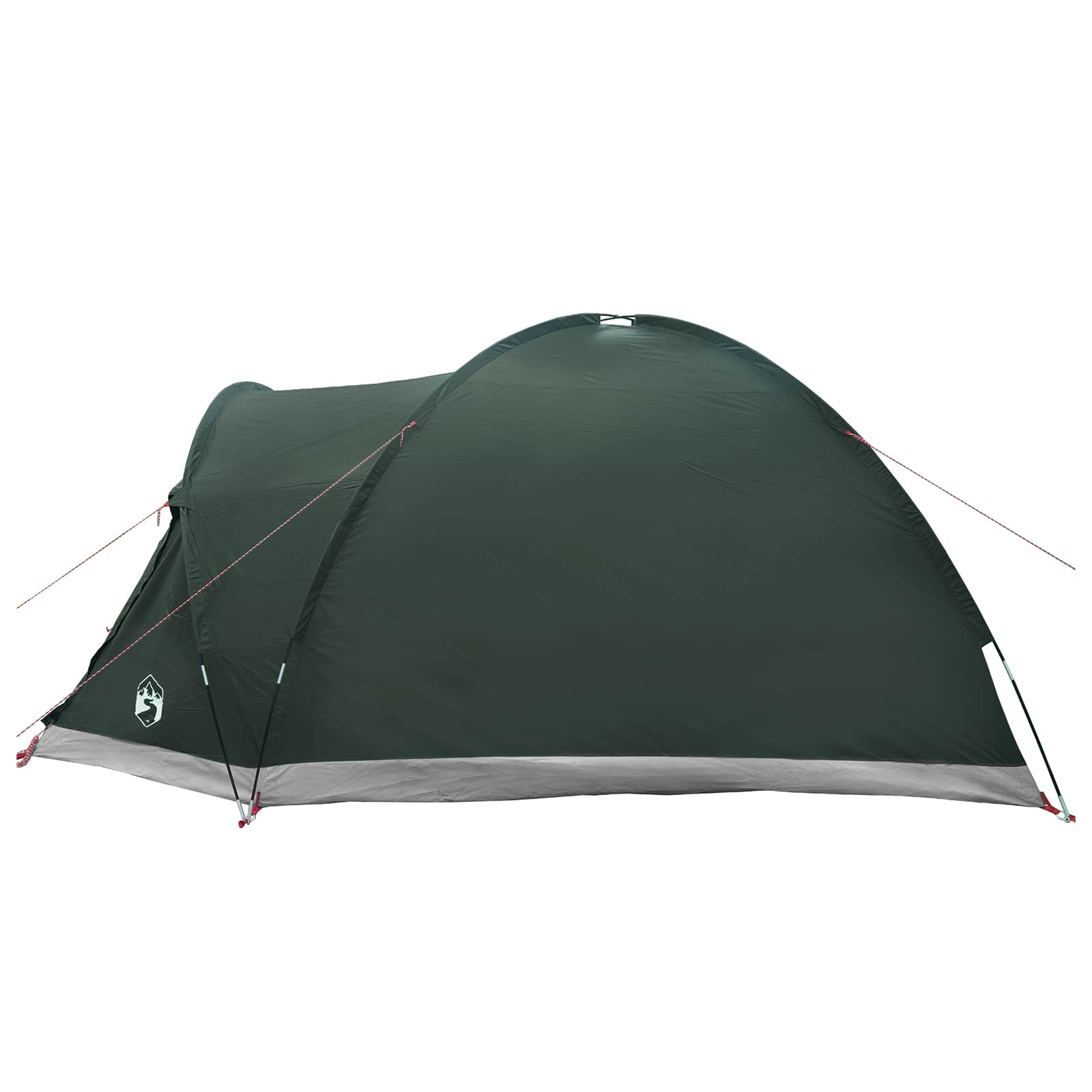 Huisje Tent met dak Leger groen 4-persoons Polyester en staal
