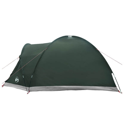 Huisje Tent met dak Leger groen 4-persoons Polyester en staal