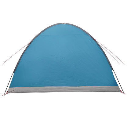 Huisje Tent met dak Blauw 6-persoons Polyester en staal