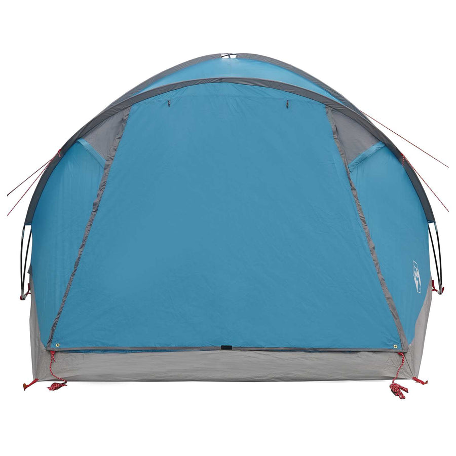 Huisje Tent met dak Blauw 6-persoons Polyester en staal