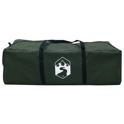 Huisje Tent met dak Leger groen 6-persoons Polyester en staal