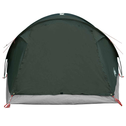 Huisje Tent met dak Leger groen 6-persoons Polyester en staal