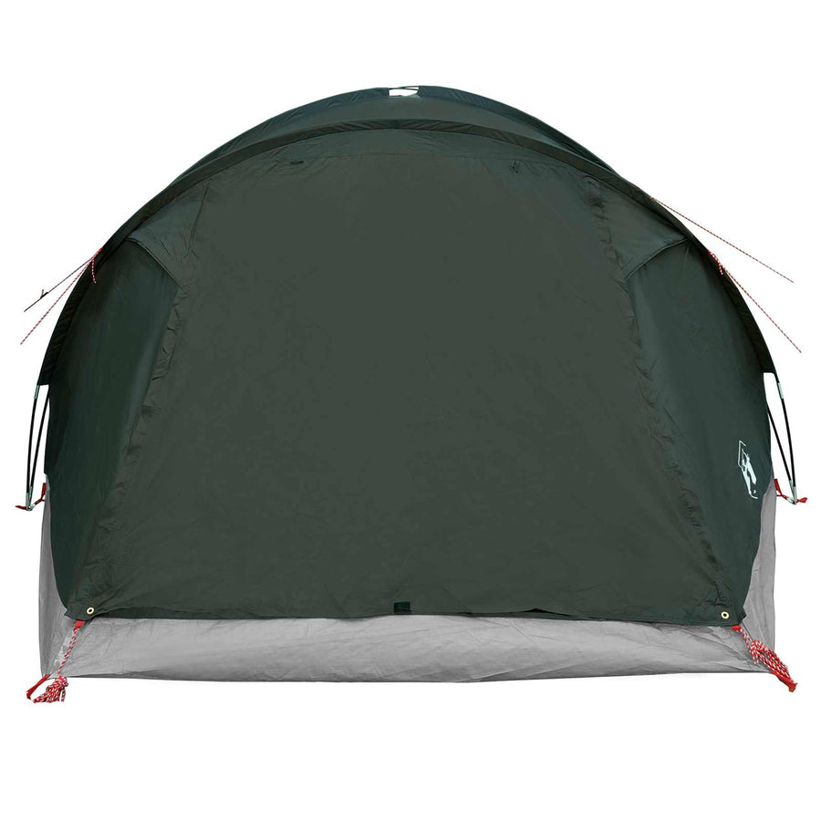Huisje Tent met dak Leger groen 6-persoons Polyester en staal