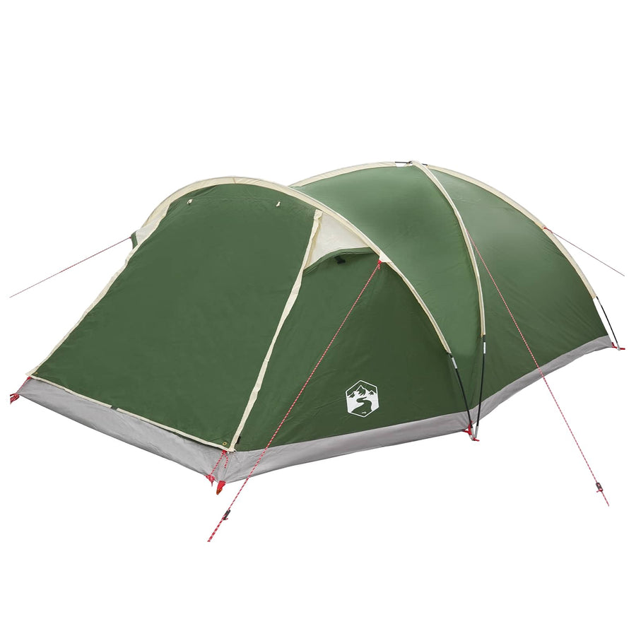 Huisje Tent met dak Groen 8-persoons Polyester en staal