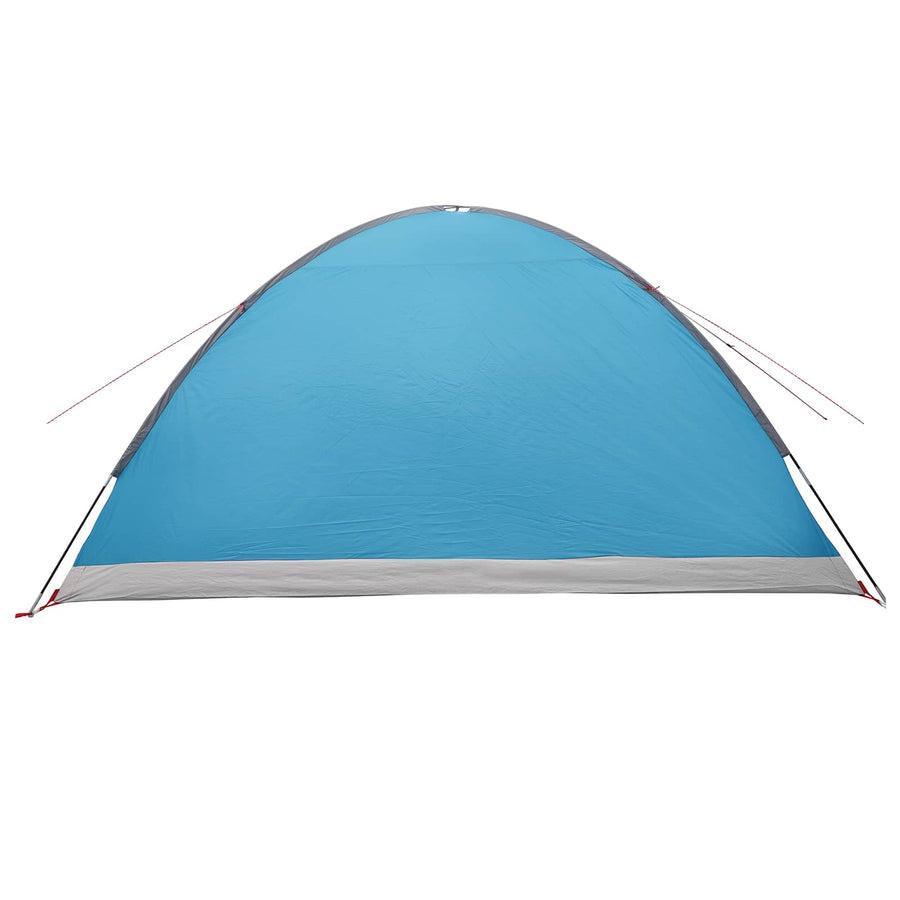 Huisje Tent met dak Blauw 8-persoons Polyester en staal