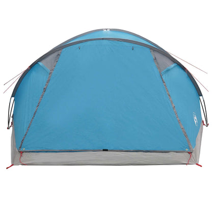 Huisje Tent met dak Blauw 8-persoons Polyester en staal