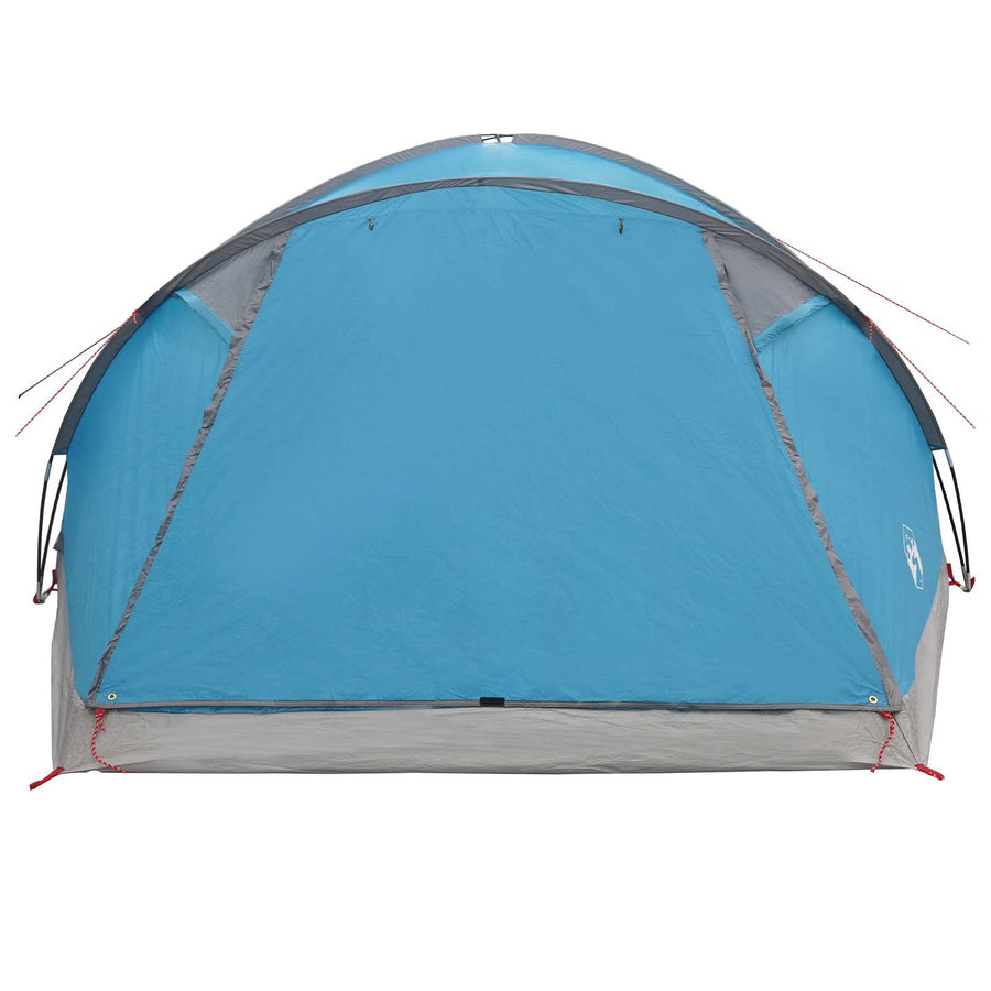 Huisje Tent met dak Blauw 8-persoons Polyester en staal