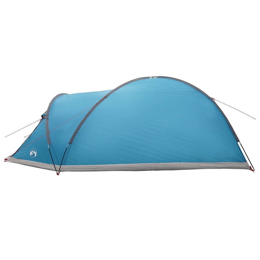 Huisje Tent met dak Blauw 8-persoons Polyester en staal
