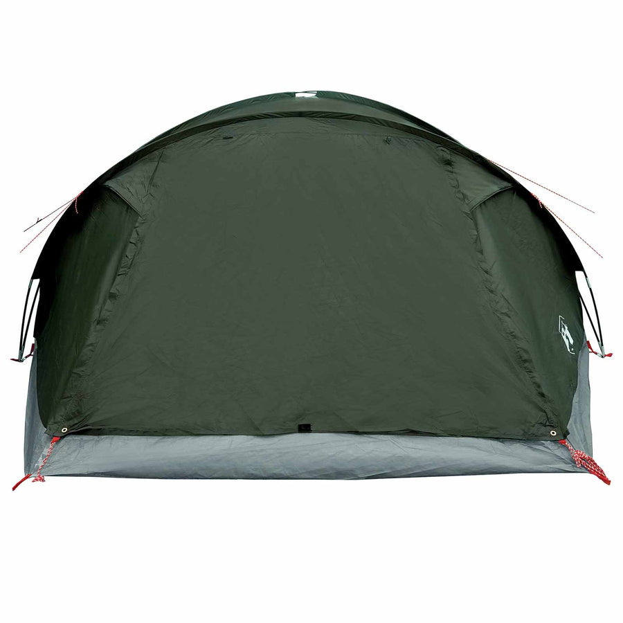 Huisje Tent met dak Leger groen 8-persoons Polyester en staal
