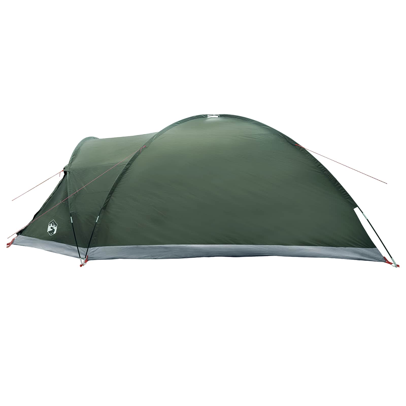 Huisje Tent met dak Leger groen 8-persoons Polyester en staal