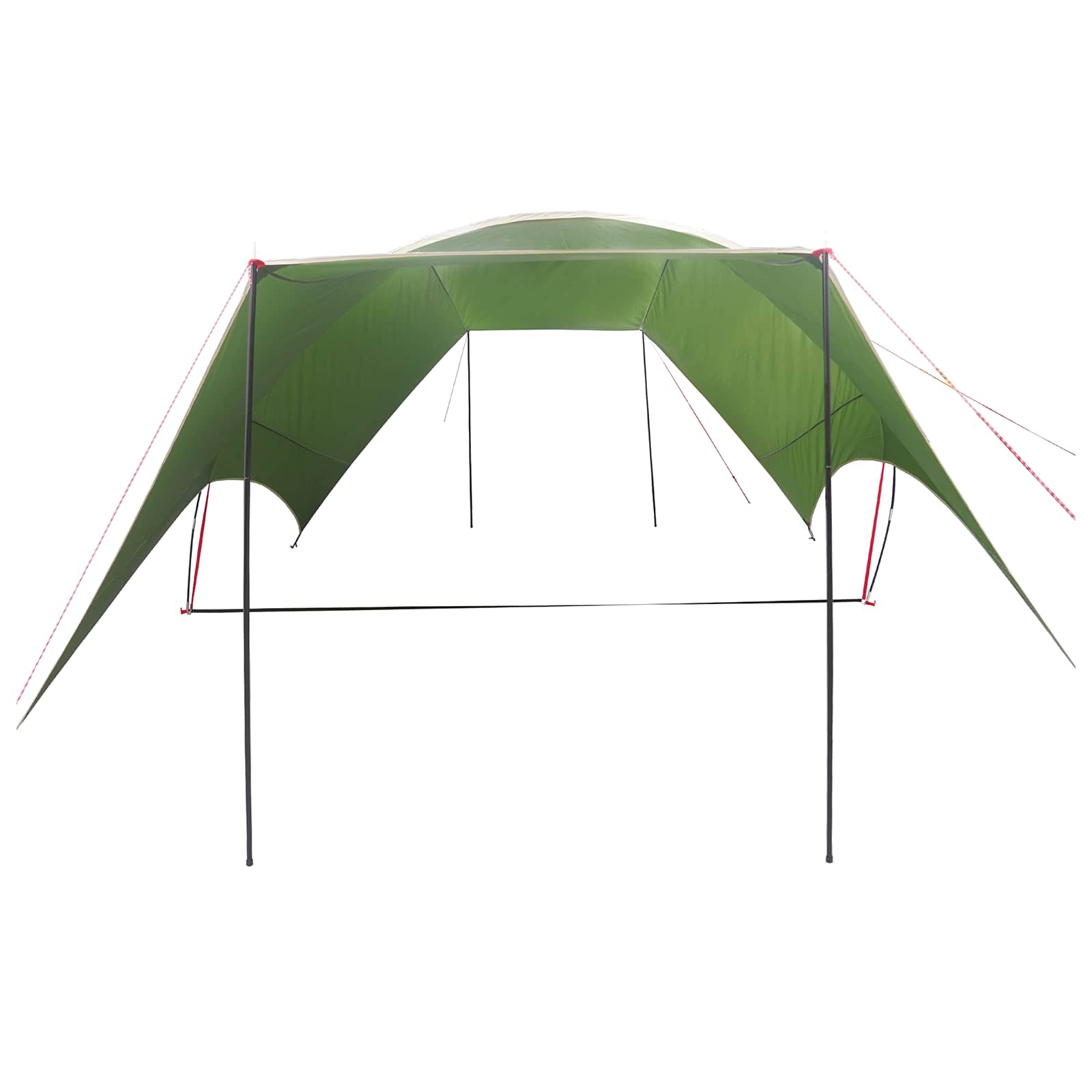 Camping Tarp Waterbestendig Groen 550 x 400 x 230 cm