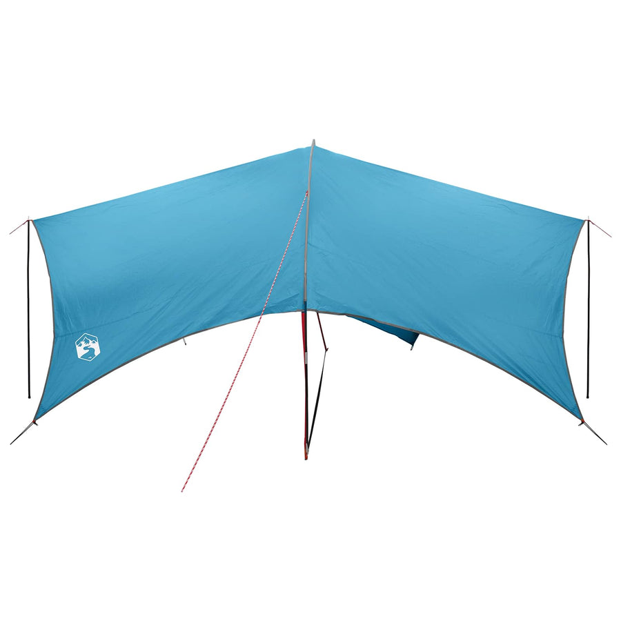 Camping Tarp Waterbestendig Blauw 550 x 400 x 230 cm