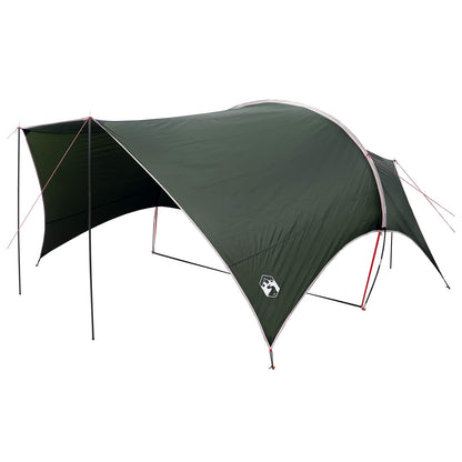 Camping Tarp Waterbestendig Legergroen 550 x 400 x 230 cm