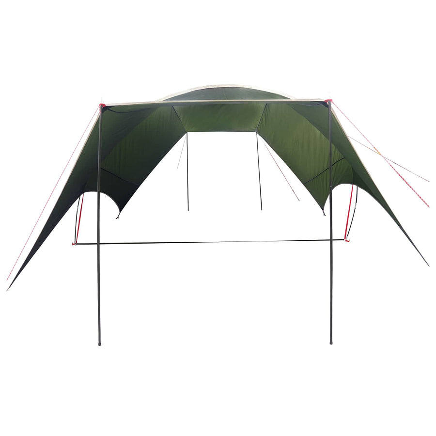 Camping Tarp Waterbestendig Legergroen 550 x 400 x 230 cm