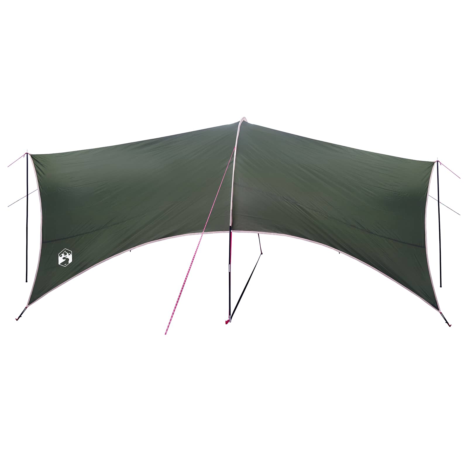 Camping Tarp Waterbestendig Legergroen 550 x 400 x 230 cm