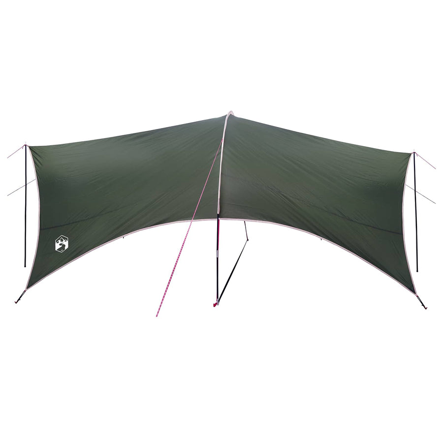 Camping Tarp Waterbestendig Legergroen 550 x 400 x 230 cm