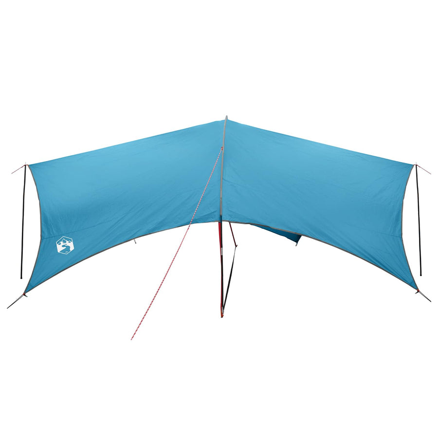 Camping Tarp Waterbestendig Blauw 695 x 580 x 200 cm