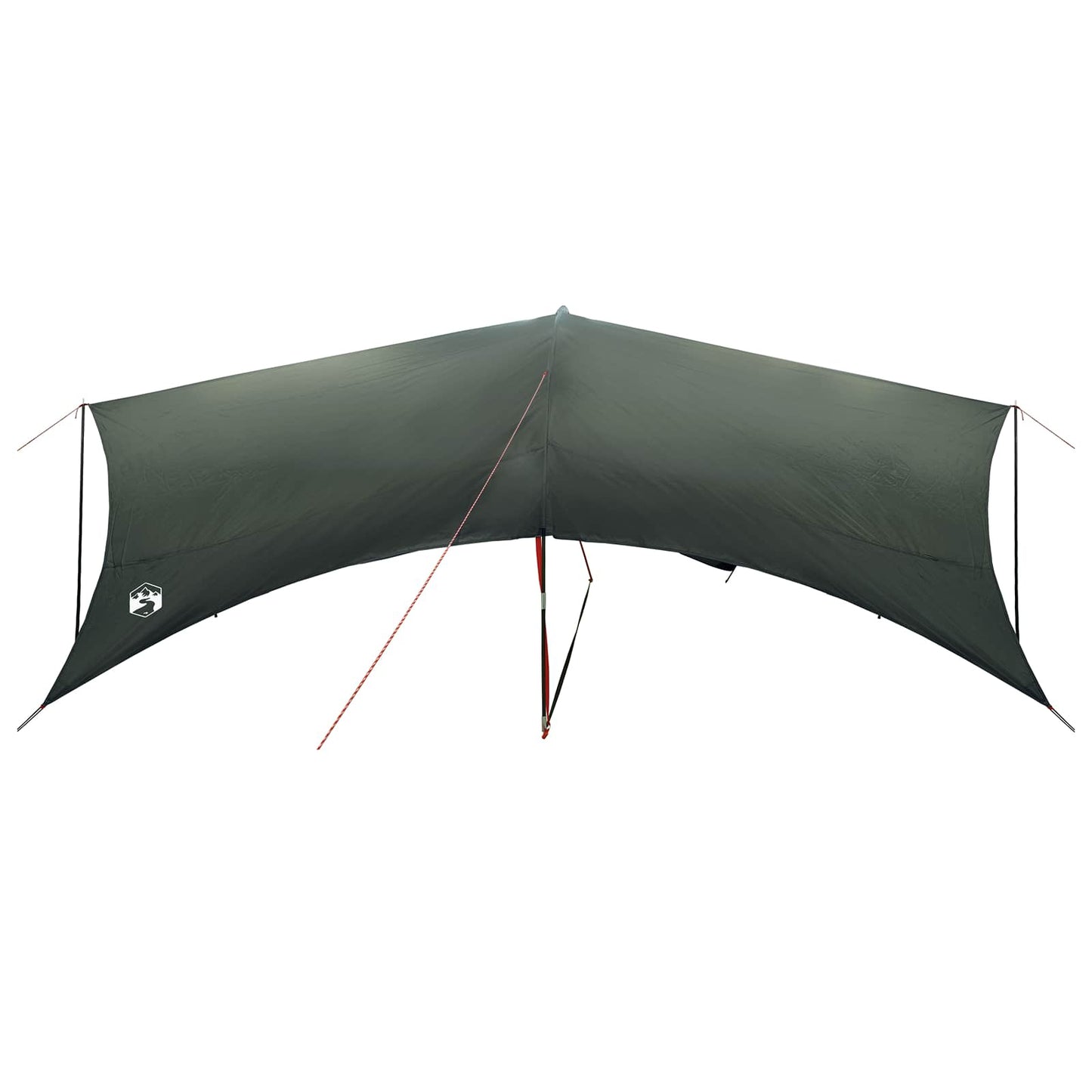 Camping Tarp Waterbestendig Legergroen 695 x 580 x 200 cm
